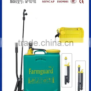 Double Air Compartment 16L Platic Tank Knapsack Sprayer thumbnail-1