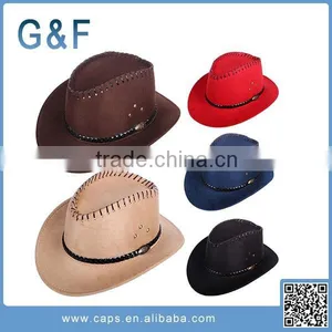 Wholesale Plain Cheap Cowboy Hats For Women thumbnail-1