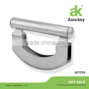 Easy To Grip And Cuts Simple Double Mezzaluna With Black Handles thumbnail-4
