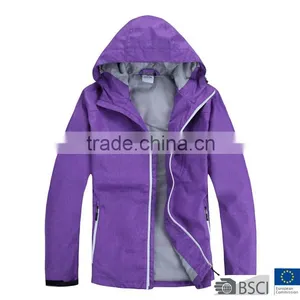 Woens Herringbone Waterproof Jacket For Outdoor Wear thumbnail-1