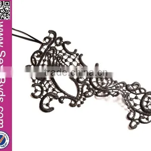 Wholesale Fashion Black Lace Masquerade Masks thumbnail-5