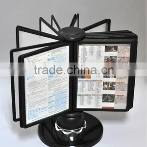Desktop Brochure Display Stand Paper Brochure Sample Collapsible Brochure Holder thumbnail-1