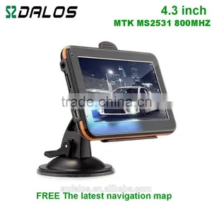 High Quality 4.3inch Free Newest Map Portable Car GPS Navigation thumbnail-1