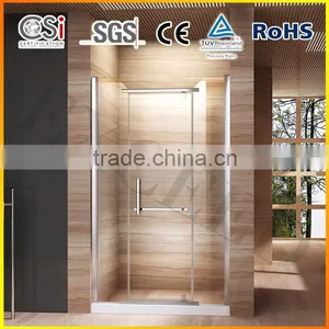 Framed Shower Door Hinge Screen 1000x1900mm thumbnail-3