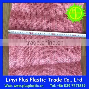 pp Bags Price Cheap Tubular Mesh Bag 40x60cm Pink Color thumbnail-1