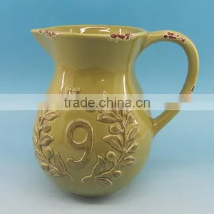 2016 Hot Sale Embossed Ceramic Mug ,ceramic Emboss Mug Wholesale thumbnail-4
