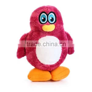 St Red Pretty Penguin Toys With Musical Christmas Hot Toys for Kids on House thumbnail-1