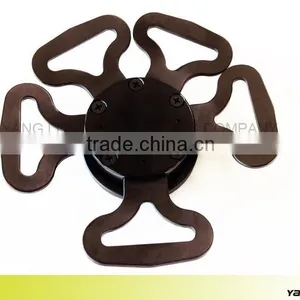 Taiwan Manufacturer Made Multi Points Harness Aluminium 7075 T6 With Five Curved Tang Safety Seat Belt Buckle thumbnail-2