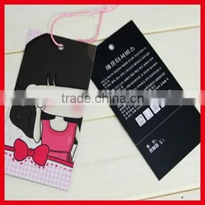 Hot Sale Various Custom Cardboard Clothes Hang Tag Wholesale thumbnail-3
