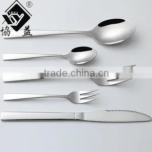 Elegance 18/0 Mirror Polish Bulk Stainless Steel Dinner Fork And Spoon thumbnail-1