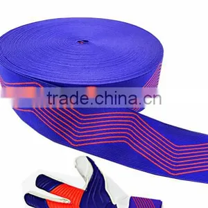 Wholesale Woven Elastic Strap for Goalkeeper Glove Quality Choice thumbnail-2