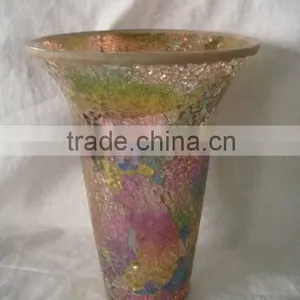 Mosaic Glass Vase thumbnail-1
