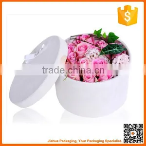 Good Quality Luxury Round Flower Box Packaging thumbnail-2