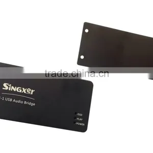 Singxer F-1 XMOS USB Digital Interface CNC Aluminum Protective Housing Case thumbnail-1