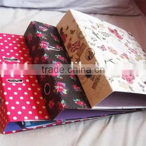 Paper Material Fancy Pattern a4 Size Arch Lever File Folder thumbnail-3