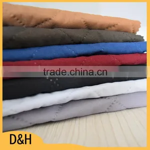 Plain Color 100% Polyester Plus Polyester Wadding Non-woven Dubai Ultrasonic Quilting Doghouse Fabric in Stock thumbnail-1