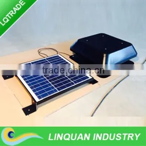 30W Solar Exhaust Fan With Detachable Solar Panel thumbnail-1