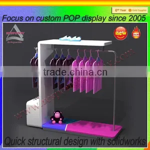 Custom Children Clothes Display Stand/clothes Store Display Shelf thumbnail-1