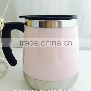 Double Wall 500ml Stainless Steel Beer Mug thumbnail-2