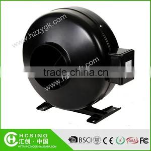 Hydroponic 6 Inch Blower Fan Ventilating Inline Axial Duct Fan / Centrifugal Pipe Fan thumbnail-1