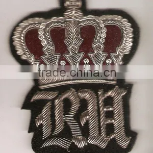 Hand Embroidered Badges , Emblems , Crest , Insignias , Patches thumbnail-1