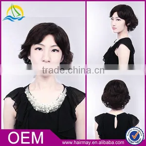 Unprocessed Wholesale Machine Made Weft Human Hair Wig thumbnail-1