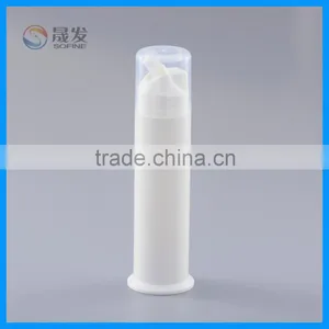 Transparent Color 100g Empty Plastic Airless Pump Toothpaste Bottle thumbnail-1