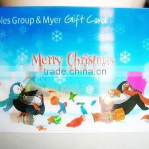 3D Lenticular Card,diy Christmas Greeting Card,plastic Card thumbnail-1