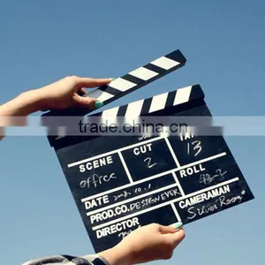 Acrylic Film Movie Clapper Board Slate ,studio Clapboard thumbnail-2