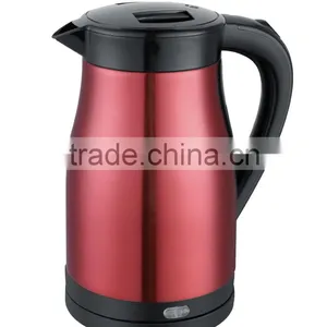 2015 BAIDU Hot Sale 304 Stainless Steel Cordless 360 Degrees Rotation Electric Kettle thumbnail-1