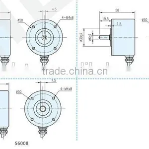 S60 Incremental Rotary Shaft Encoder thumbnail-2