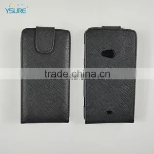 NEW Black Fashion Leather Flip Case Skin Cover for Nokia Lumia 625 thumbnail-1