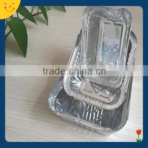 Small Rectangle Aluminium Foil Food Container Price thumbnail-5