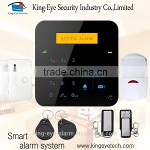Wholesale Price Gsm Security Wireless Smart Security Alarm System Intelligent Wifi Home Alarm System Set thumbnail-1
