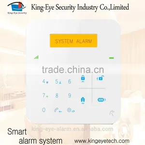 Wholesale 30 Wireless Zones Wireless Gsm Security Alarm With 2 Line Message thumbnail-1