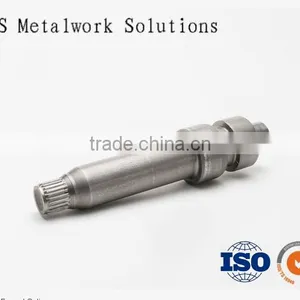42CrMo/42CrMo4/SCM440 Hot Forging Countershaft With Forged Spline thumbnail-1
