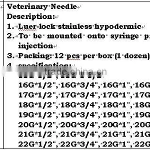 Veterinary Needle thumbnail-2