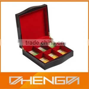 High Quality Factory Customized Personalized Wooden Tea Box thumbnail-2