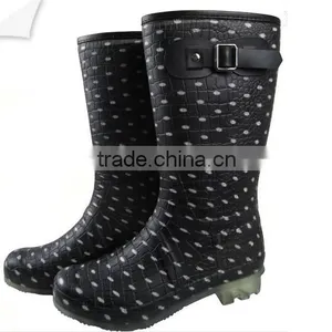 2014 Fashion New Design Rain Boot With High Quality for Girls thumbnail-1