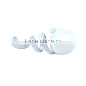 2014 China Wholesale Silver Freshwater Pearl Ball Pendant Necklace thumbnail-2