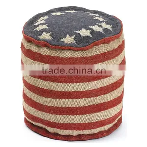 Living Room Moroccan Pouf Ottoman Made in China OT4048 thumbnail-1