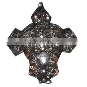Eppaulette Patches With Plastic Crystal thumbnail-1