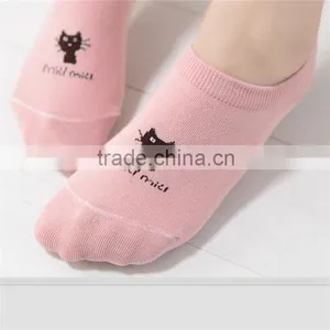 Factory Hot Sale Latest Design Fashion Women Cartoon Cotton Socks,Fashion No Show Socks thumbnail-1