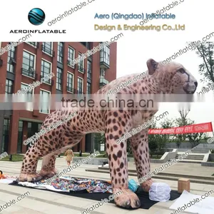 Inflatable Simulation Cheetah Animal for Advertising thumbnail-1