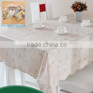 Big Sale !!!2015 New Classic Flannel/PVC/PE Table Cloth With Good Quality thumbnail-1