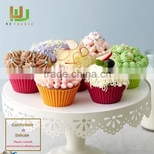 Eco-Friendly Silicon Cake Mold Hot Selling Silicone Cupcake Mold Holder thumbnail-1