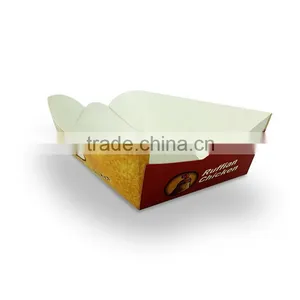 Hot Sale 2016 Custom Made Paper Fast Food Chips Fried Chicken Wing Box thumbnail-5