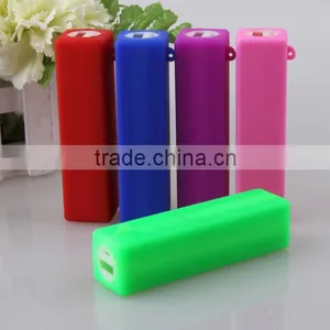 Silicon Power Bank 2600mah, Rubber Power Bank 2600mah, Square Power Bank, Pvc Power Bank thumbnail-3