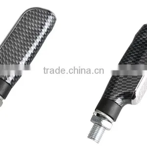 Universal Carbon Look Motorcycle Led Corner Lamp thumbnail-1