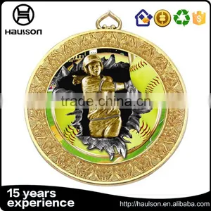 Wholesale Custom Medals Green Red Glitter Insert Photo Etched Zinc Alloy Silver Plated Running Gold Reward Medal us Sport Medal thumbnail-4